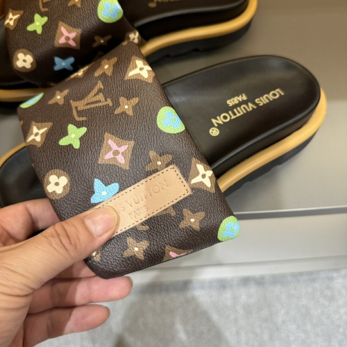 Cheap Louis Vuitton Slippers For Men #1208201 Replica Wholesale [$56.00 USD] [ITEM#1208201] on Replica Louis Vuitton Slippers