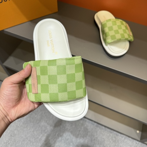 Cheap Louis Vuitton Slippers For Men #1208203 Replica Wholesale [$56.00 USD] [ITEM#1208203] on Replica Louis Vuitton Slippers