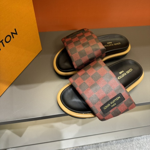 Cheap Louis Vuitton Slippers For Men #1208205 Replica Wholesale [$56.00 USD] [ITEM#1208205] on Replica Louis Vuitton Slippers