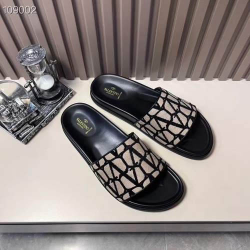 Cheap Valentino Slippers For Men #1208211 Replica Wholesale [$56.00 USD] [ITEM#1208211] on Replica Valentino Slippers