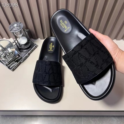 Cheap Valentino Slippers For Men #1208213 Replica Wholesale [$56.00 USD] [ITEM#1208213] on Replica Valentino Slippers