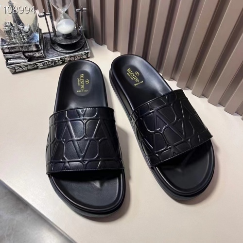 Cheap Valentino Slippers For Men #1208214 Replica Wholesale [$56.00 USD] [ITEM#1208214] on Replica Valentino Slippers