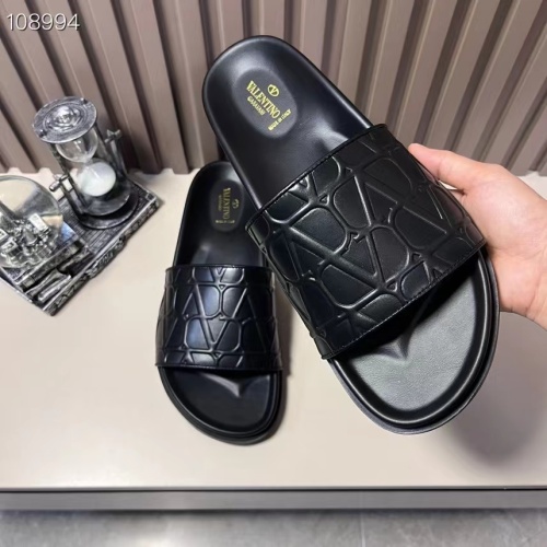 Cheap Valentino Slippers For Men #1208214 Replica Wholesale [$56.00 USD] [ITEM#1208214] on Replica Valentino Slippers