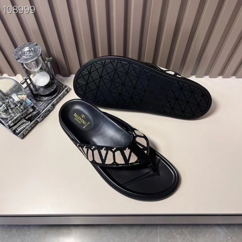 Cheap Valentino Slippers For Men #1208217 Replica Wholesale [$56.00 USD] [ITEM#1208217] on Replica Valentino Slippers