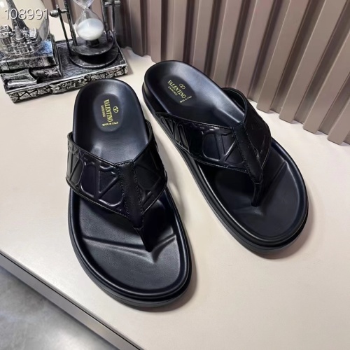 Cheap Valentino Slippers For Men #1208219 Replica Wholesale [$56.00 USD] [ITEM#1208219] on Replica Valentino Slippers