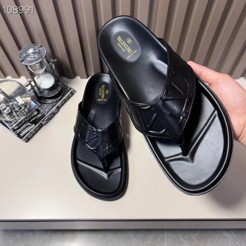 Cheap Valentino Slippers For Men #1208219 Replica Wholesale [$56.00 USD] [ITEM#1208219] on Replica Valentino Slippers