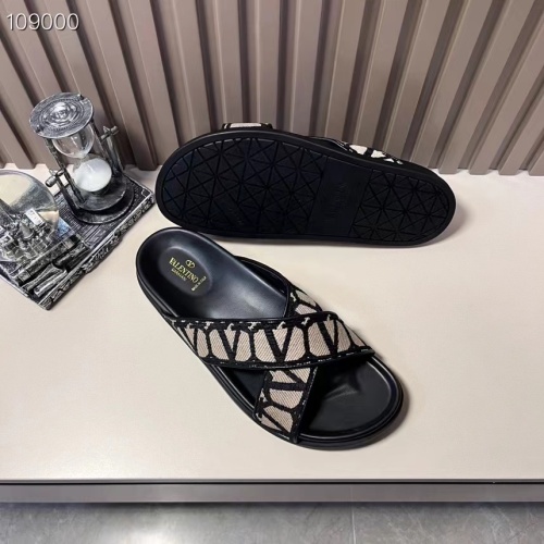 Cheap Valentino Slippers For Men #1208220 Replica Wholesale [$56.00 USD] [ITEM#1208220] on Replica Valentino Slippers