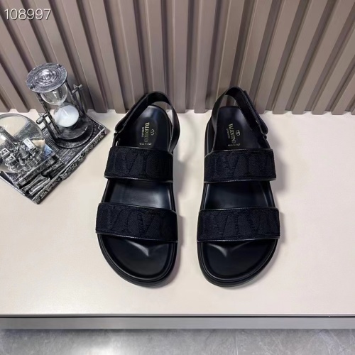 Cheap Valentino Sandal For Men #1208226 Replica Wholesale [$56.00 USD] [ITEM#1208226] on Replica Valentino Sandal