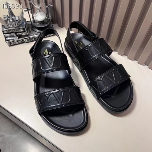 Cheap Valentino Sandal For Men #1208227 Replica Wholesale [$56.00 USD] [ITEM#1208227] on Replica Valentino Sandal