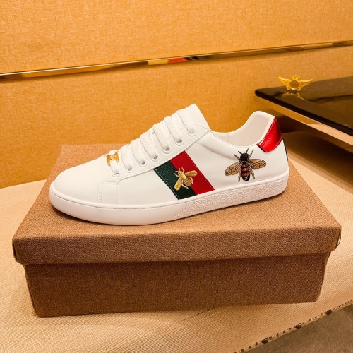 Cheap Gucci Casual Shoes For Men #1208295 Replica Wholesale [$72.00 USD] [ITEM#1208295] on Replica Gucci Casual Shoes