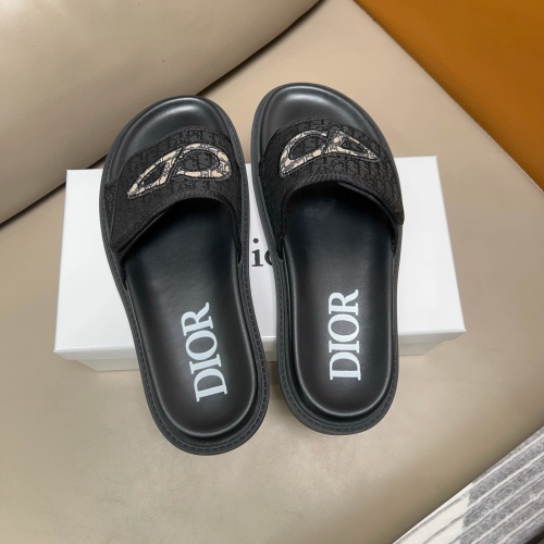 Cheap Christian Dior Slippers For Men #1208306 Replica Wholesale [$56.00 USD] [ITEM#1208306] on Replica Christian Dior Slippers