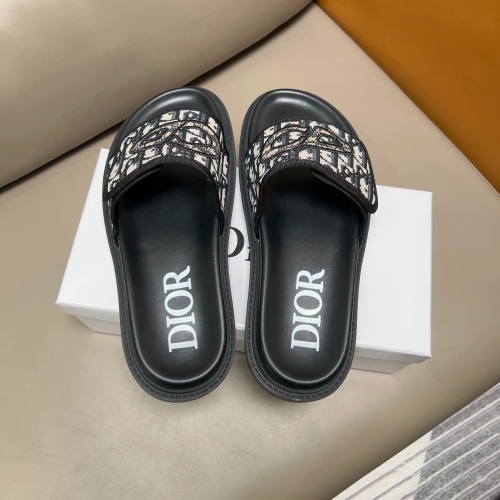 Cheap Christian Dior Slippers For Men #1208307 Replica Wholesale [$56.00 USD] [ITEM#1208307] on Replica Christian Dior Slippers