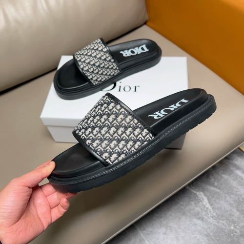 Cheap Christian Dior Slippers For Men #1208310 Replica Wholesale [$56.00 USD] [ITEM#1208310] on Replica Christian Dior Slippers