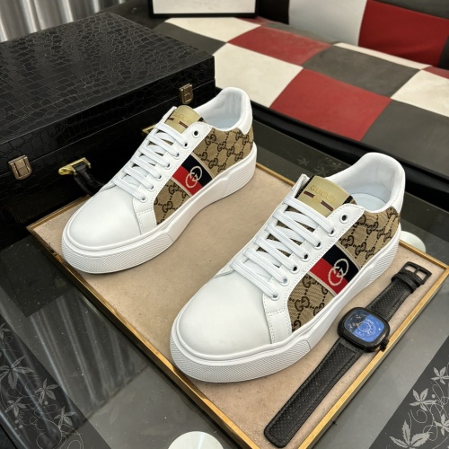 Cheap Gucci Casual Shoes For Men #1208320 Replica Wholesale [$80.00 USD] [ITEM#1208320] on Replica Gucci Casual Shoes