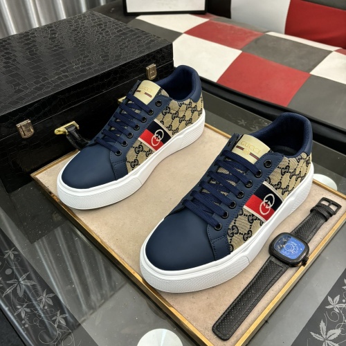 Cheap Gucci Casual Shoes For Men #1208321 Replica Wholesale [$80.00 USD] [ITEM#1208321] on Replica Gucci Casual Shoes