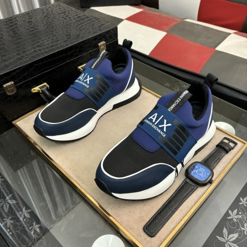 Cheap Armani Casual Shoes For Men #1208356 Replica Wholesale [$80.00 USD] [ITEM#1208356] on Replica Armani Casual Shoes