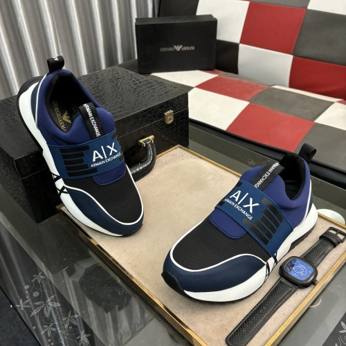 Cheap Armani Casual Shoes For Men #1208356 Replica Wholesale [$80.00 USD] [ITEM#1208356] on Replica Armani Casual Shoes