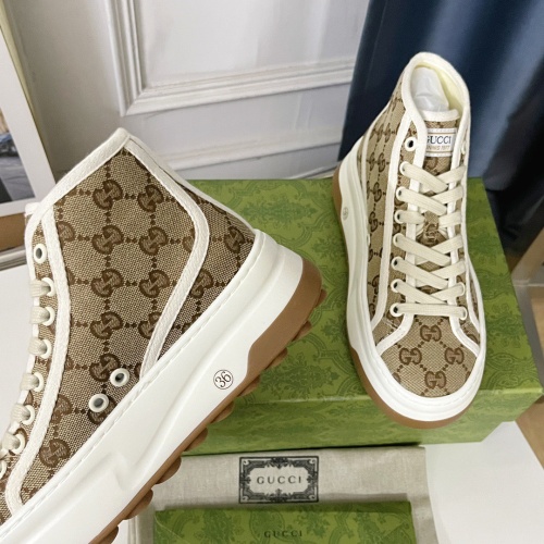 Cheap Gucci High Tops Shoes For Men #1208373 Replica Wholesale [$96.00 USD] [ITEM#1208373] on Replica Gucci High Tops Shoes