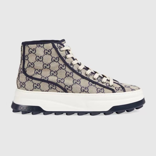 Cheap Gucci High Tops Shoes For Men #1208418 Replica Wholesale [$80.00 USD] [ITEM#1208418] on Replica Gucci High Tops Shoes