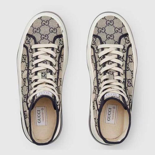 Cheap Gucci High Tops Shoes For Women #1208419 Replica Wholesale [$80.00 USD] [ITEM#1208419] on Replica Gucci High Tops Shoes