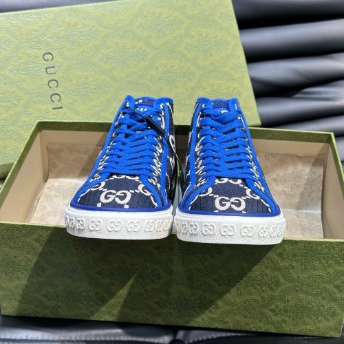 Cheap Gucci High Tops Shoes For Women #1208436 Replica Wholesale [$76.00 USD] [ITEM#1208436] on Replica Gucci High Tops Shoes