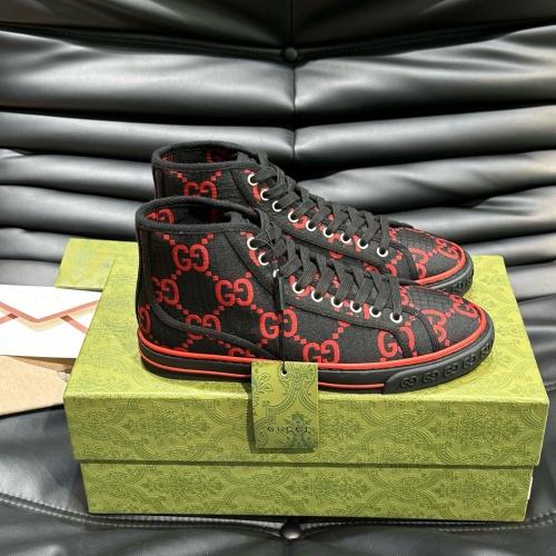 Cheap Gucci High Tops Shoes For Women #1208438 Replica Wholesale [$76.00 USD] [ITEM#1208438] on Replica Gucci High Tops Shoes