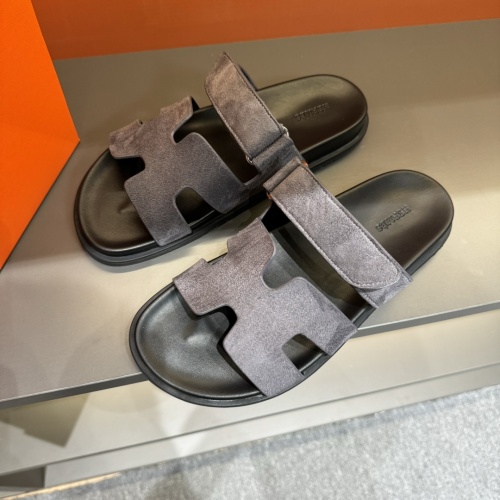 Cheap Hermes Slippers For Men #1208451 Replica Wholesale [$52.00 USD] [ITEM#1208451] on Replica Hermes Slippers