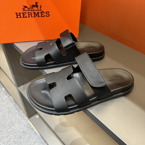 Cheap Hermes Slippers For Men #1208458 Replica Wholesale [$52.00 USD] [ITEM#1208458] on Replica Hermes Slippers