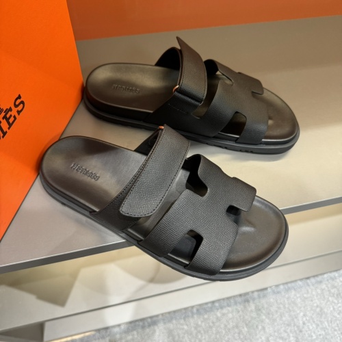 Cheap Hermes Slippers For Men #1208458 Replica Wholesale [$52.00 USD] [ITEM#1208458] on Replica Hermes Slippers