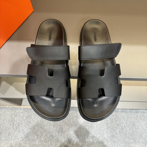 Cheap Hermes Slippers For Men #1208458 Replica Wholesale [$52.00 USD] [ITEM#1208458] on Replica Hermes Slippers