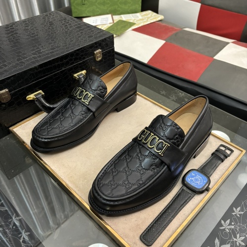 Cheap Gucci Oxfords Shoes For Men #1208471 Replica Wholesale [$100.00 USD] [ITEM#1208471] on Replica Gucci Oxfords Shoes