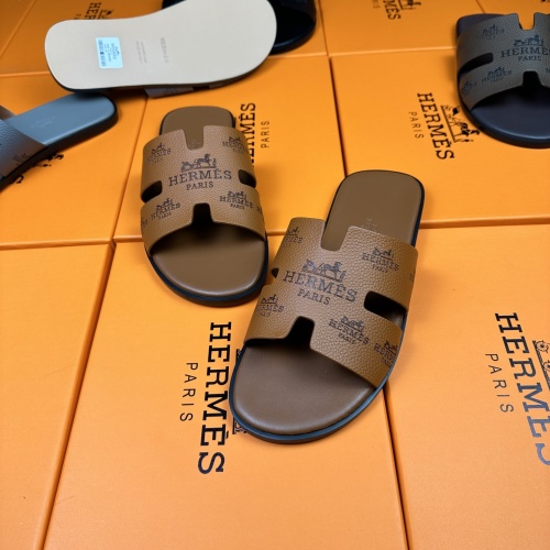 Cheap Hermes Slippers For Men #1208493 Replica Wholesale [$48.00 USD] [ITEM#1208493] on Replica Hermes Slippers