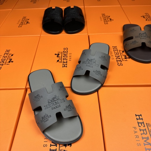 Cheap Hermes Slippers For Men #1208495 Replica Wholesale [$48.00 USD] [ITEM#1208495] on Replica Hermes Slippers