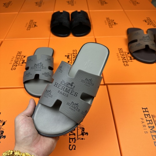 Cheap Hermes Slippers For Men #1208495 Replica Wholesale [$48.00 USD] [ITEM#1208495] on Replica Hermes Slippers