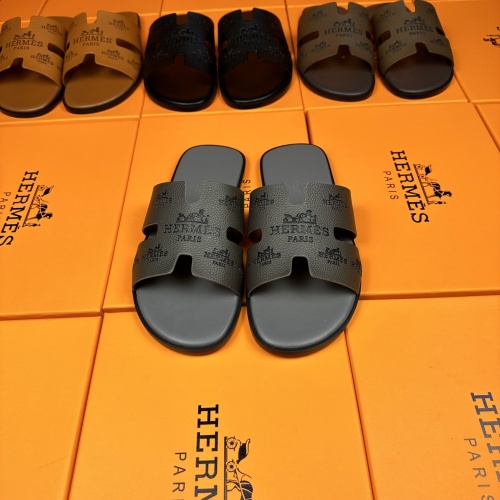 Cheap Hermes Slippers For Men #1208496 Replica Wholesale [$48.00 USD] [ITEM#1208496] on Replica Hermes Slippers