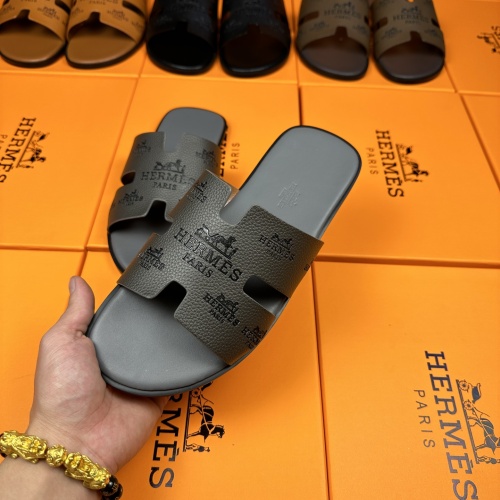 Cheap Hermes Slippers For Men #1208496 Replica Wholesale [$48.00 USD] [ITEM#1208496] on Replica Hermes Slippers