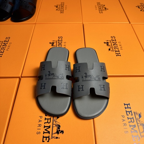 Cheap Hermes Slippers For Men #1208500 Replica Wholesale [$48.00 USD] [ITEM#1208500] on Replica Hermes Slippers