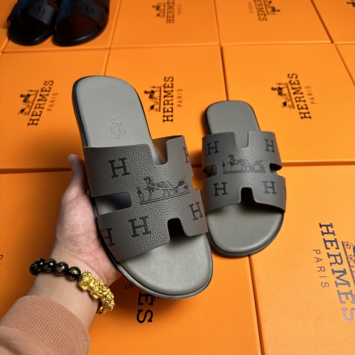 Cheap Hermes Slippers For Men #1208500 Replica Wholesale [$48.00 USD] [ITEM#1208500] on Replica Hermes Slippers