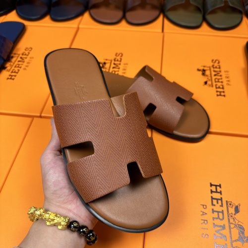 Cheap Hermes Slippers For Men #1208504 Replica Wholesale [$48.00 USD] [ITEM#1208504] on Replica Hermes Slippers