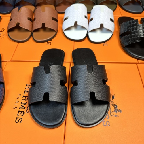 Cheap Hermes Slippers For Men #1208505 Replica Wholesale [$48.00 USD] [ITEM#1208505] on Replica Hermes Slippers