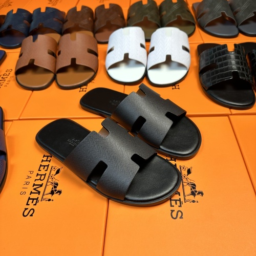 Cheap Hermes Slippers For Men #1208505 Replica Wholesale [$48.00 USD] [ITEM#1208505] on Replica Hermes Slippers