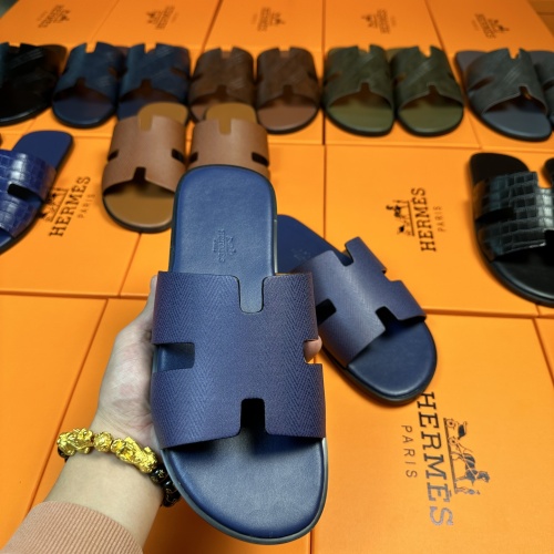 Cheap Hermes Slippers For Men #1208506 Replica Wholesale [$48.00 USD] [ITEM#1208506] on Replica Hermes Slippers