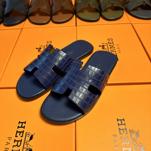 Cheap Hermes Slippers For Men #1208509 Replica Wholesale [$48.00 USD] [ITEM#1208509] on Replica Hermes Slippers