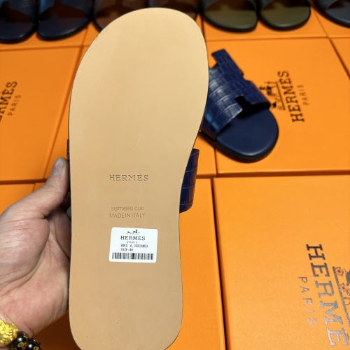 Cheap Hermes Slippers For Men #1208509 Replica Wholesale [$48.00 USD] [ITEM#1208509] on Replica Hermes Slippers