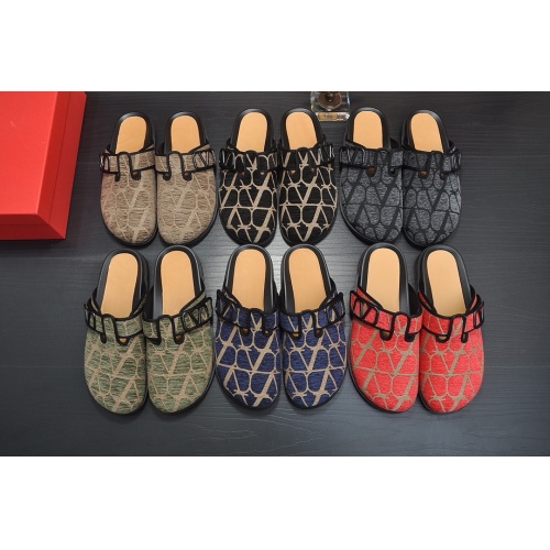 Cheap Valentino Slippers For Men #1208514 Replica Wholesale [$60.00 USD] [ITEM#1208514] on Replica Valentino Slippers