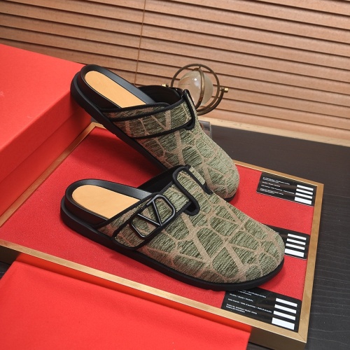 Cheap Valentino Slippers For Men #1208515 Replica Wholesale [$60.00 USD] [ITEM#1208515] on Replica Valentino Slippers