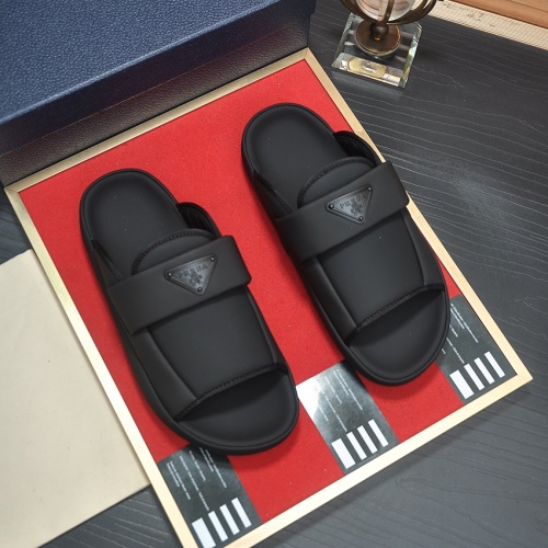 Cheap Prada Slippers For Men #1208521 Replica Wholesale [$60.00 USD] [ITEM#1208521] on Replica Prada Slippers