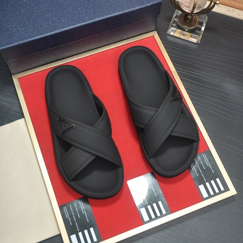 Cheap Prada Slippers For Men #1208523 Replica Wholesale [$60.00 USD] [ITEM#1208523] on Replica Prada Slippers