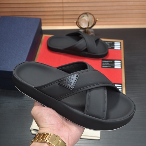 Cheap Prada Slippers For Men #1208523 Replica Wholesale [$60.00 USD] [ITEM#1208523] on Replica Prada Slippers