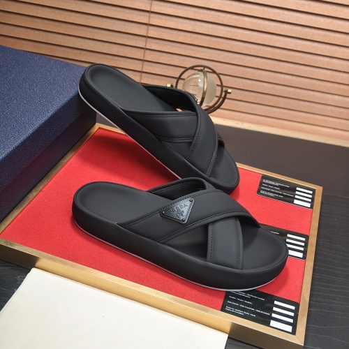 Cheap Prada Slippers For Men #1208523 Replica Wholesale [$60.00 USD] [ITEM#1208523] on Replica Prada Slippers